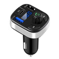 Car Bluetooth 5.0 FM Transmitter Dual USB 3.1A Fast Charger Car LED MP3 Modulator Player Wireless Handsfree Audio Receiver